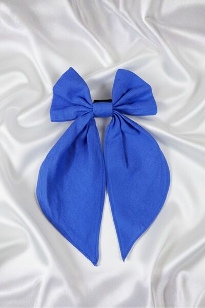 Uretti - دلال 4898 9027 مشبك فيونكة مصنوع يدويًا باللون الأزرق / 5 سم