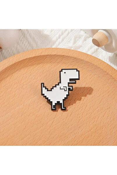 Choice XZ5786 حقيبة معدني أبيض مبتكر على شكل ديناصور، مناسب للحقائب والملابس،...