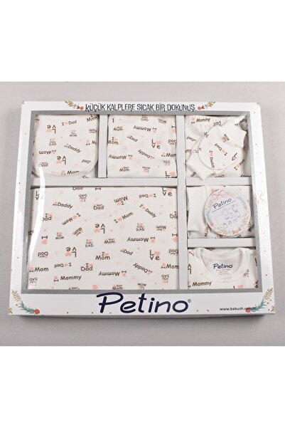 Petino I Love You 10 Piece Baby Girl Newborn Hospital Release 100% Cotton Sof...