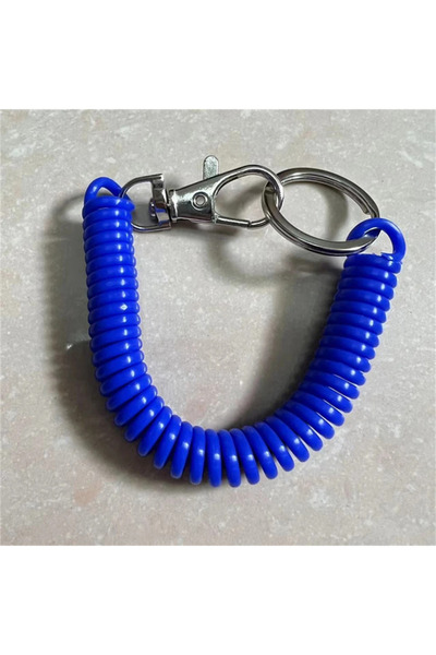 Choice سلسلة مفاتيح حلزونية قابلة للسحب على شكل حرف L، مقاومة للسرقة والضياع،...