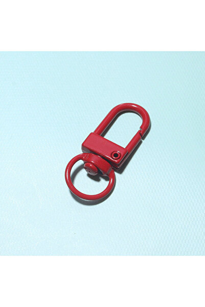 Choice 50pcs Red 10/30/50Pcs/Lot Colorful Alloy Snap Lobster Clasp Hooks Keyc...