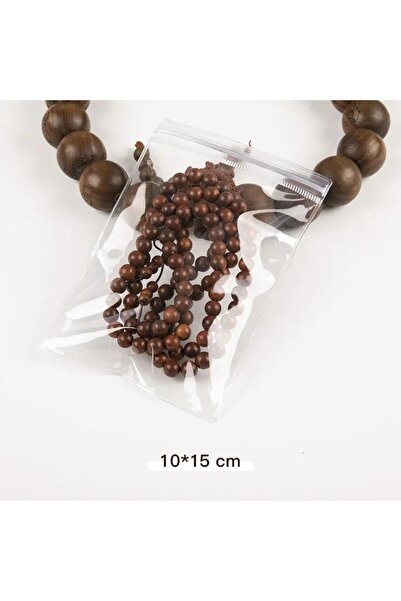 Choice 100 قطعة، 10×15 سم، أكياس سميكة بسحاب، أكياس شفافة من مادة PVC لحفظ ال...