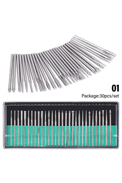 Choice1 مجموعة أدوات تجميل الأظافر الكهربائية من لولا (30 قطعة)