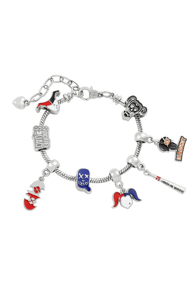 Miniso Suicide Squad Suicide Squad Charms Bracelets DC The Clown's Girl Penda...