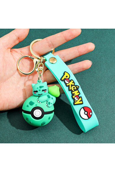 Choice قطعة واحدة KC4605، مجموعة من 10 قطع من سلاسل مفاتيح بوكيمون ثلاثية الأ...