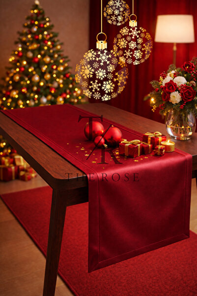 The Rose Yılbaşı Özel Bordo Runner