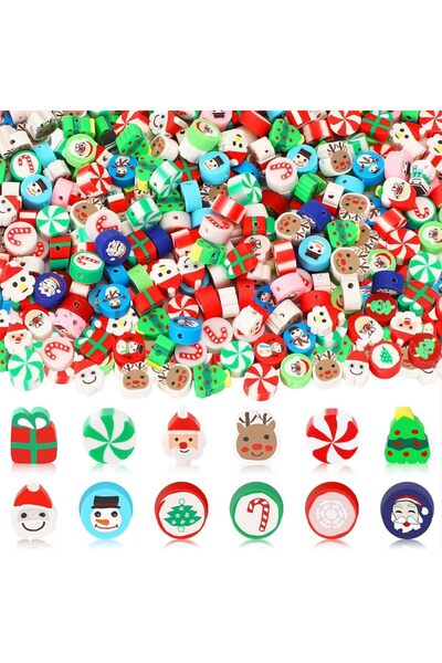 Choice12 30pcs F 30/60/120 Pcs Fruits Polymer Clay Beads Spacer Beads for Jew...
