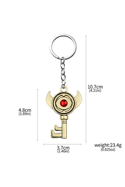 Miniso K00838 Hylian Shield Master Sword Keychain Breath of The Wild Sheikah ...