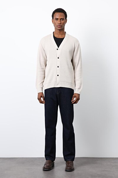 Antioch Taş Basic Men's Cardigan
