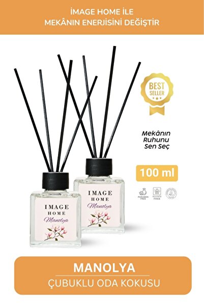 İMAGE HOME Çubuklu Oda Kokusu Manolya 100Ml.2'Li Özel Set
