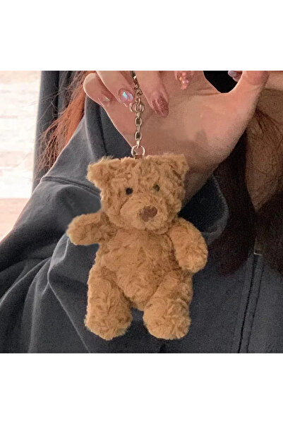 Choice SAG011 Barcelona Bear Plush Toy Keychain Mini Cute Stuffed Bear Doll P...
