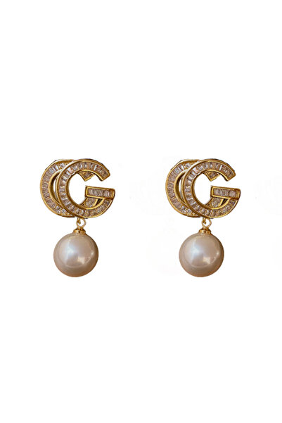 Choice أقراط نسائية عصرية جديدة مطلية بالفضة، مرصعة بالزركون واللؤلؤ، إصدار 2...