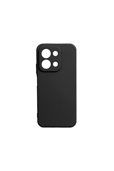 HTstore Xiaomi Compatible Redmi 15C 4g Case Zore Biye Silicone-Black