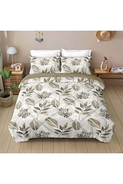 Noon East طقم لحاف من 4 قطع | مصنوع من ألياف دقيقة ناعمة | ألوان متعددة