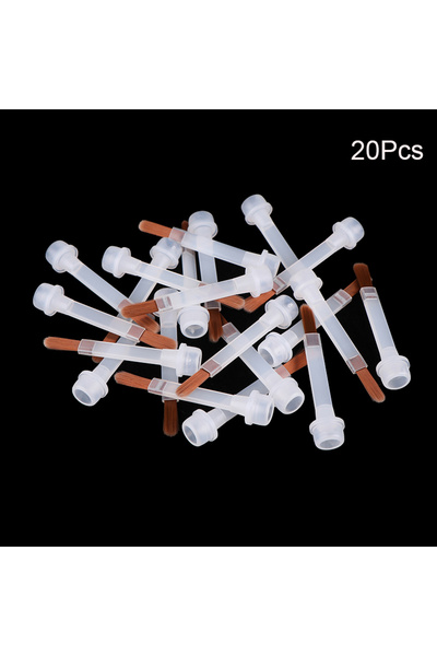 Choice 20 قطعة (5/10/20 قطعة) فرشاة طلاء أظافر للاستخدام مرة واحدة، مناسبة لز...