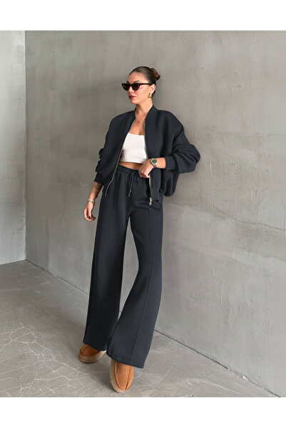 OKULCUBABA ΓΥΝΑΙΚΕΙΟ ΣΕΤ ΦΟΡΜΑΣ ΤΥΠΟΥ BOMBER ΠΡΕΜΙΟΥΜ ΜΕ 3 ΚΛΩΝΟΠΟΥΛΑΡΙΑ ΚΟΡΔ...