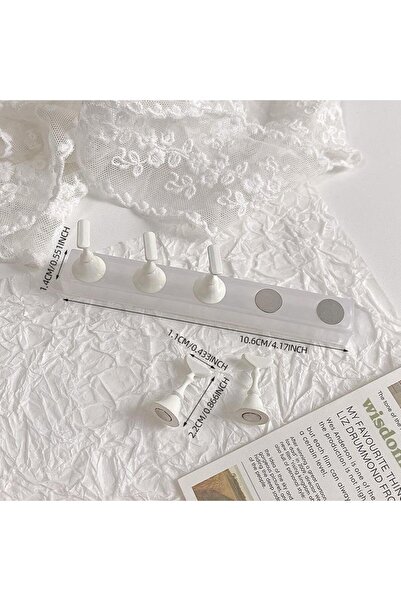 Choice D 1Set طلاء أظافر ملون، طبق عرض، أطراف أظافر صناعية جيلي، حامل للتدريب...