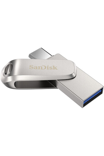 SanDisk Ultra Διπλής Μονάδας Luxe 128GB Μονάδα Flash USB-C & USB-A 150MB/δευτ...