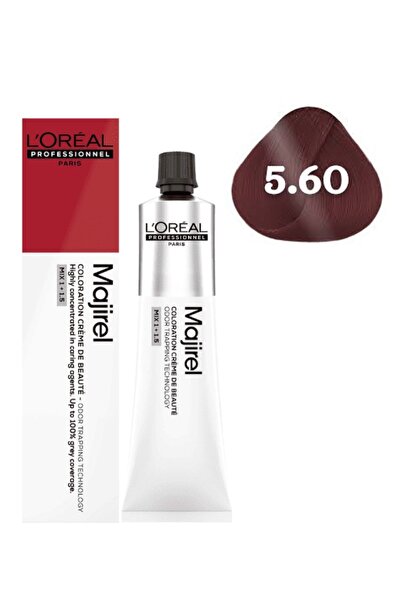 L'oreal Professionnel Majirel Saç Boyası 5.60 Açık Kestane Kızıl İrize 60ml -...