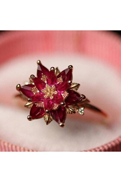 Choice 8 ZA9003-1 1PC Exquisite Geometric Flower Shape Inlay Purple Color Zir...