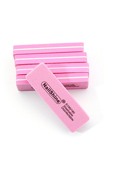 Choice ١٠ قطع وردية اللون، عبوة من ١٠/٢٠ قطعة، مكعبات مبرد أظافر صغيرة مربعة الشكل، إسفنج ملون، لصنفرة وتلميع طلاء الأظافر