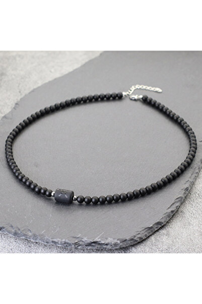 Choice قلادة برج العقرب للرجال، طولها 48 سم، مزينة بـ 12 كوكبة، مصنوعة من حجر...