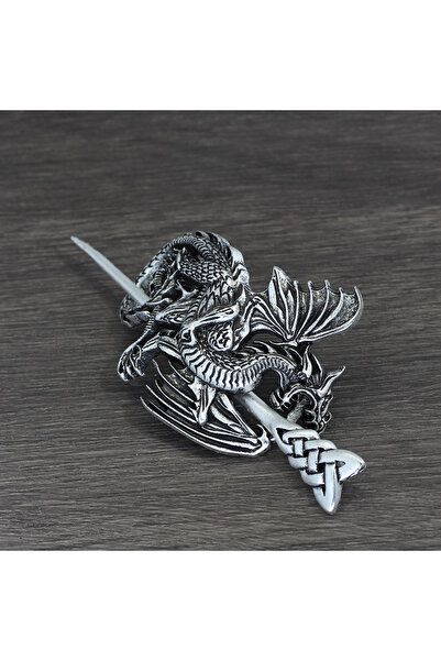 Choice مشابك شعر فايكنج سلتيك Q-4، دبابيس شعر عتيقة بعقدة سلتيك، دبابيس شعر ف...