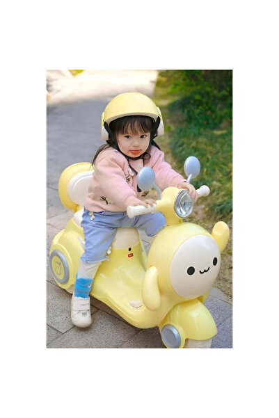 My modern game سكوتر دراجة كهربائية للأطفال –ثلاث عجلات، بطارية 6 فولت مع أضو...