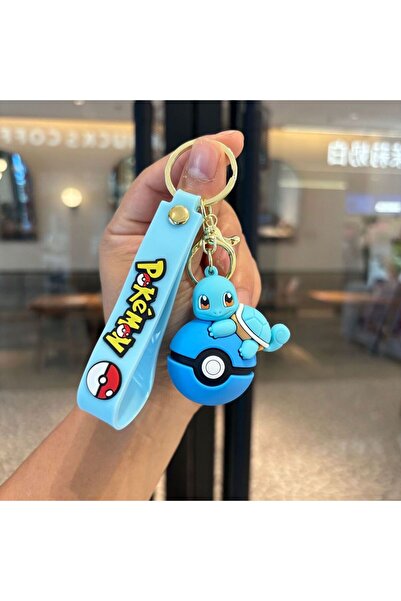 Choice 6 cm KC4603 Pokémon Poké Ball Keychain Set, Pikachu Eevee Charmander f...
