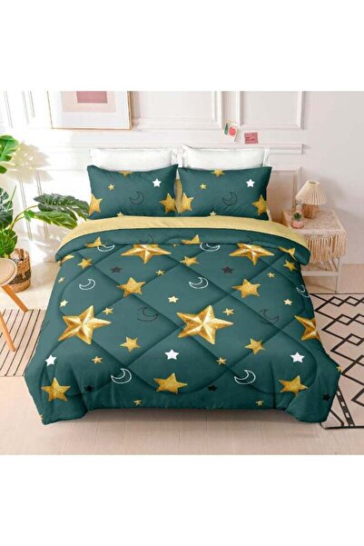 Noon East طقم غطاء لحاف من 4 قطع | مصنوع من ألياف دقيقة ناعمة | ألوان متعددة