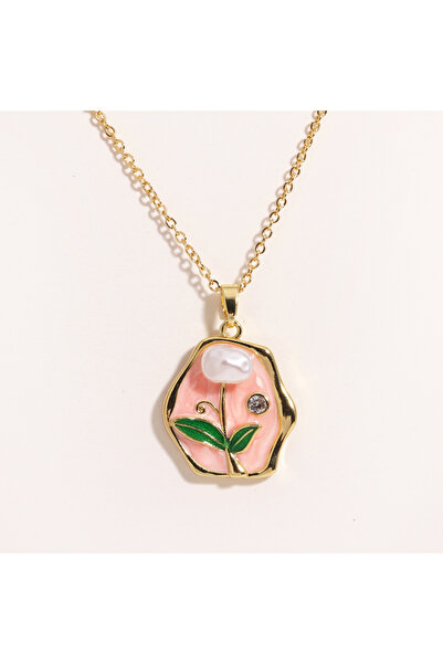 Choice style H 316L Stainless Steel Colorful Drop Oil Flower Heart Irregular ...
