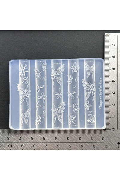 Choice قالب أظافر أكريليك ثلاثي الأبعاد على شكل قلب باروكي فرنسي على شكل فراش...