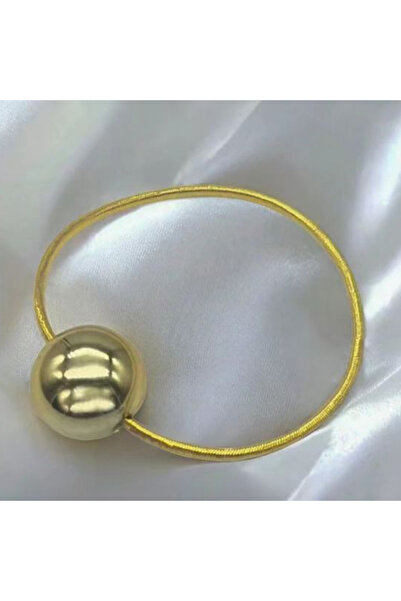 Choice ربطات شعر ذهبية أنيقة ومرنة على شكل ذيل حصان، 6 قطع (3/6/9 قطع)، بتصمي...