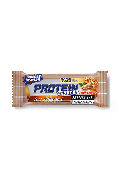 Muscle Station Musclestation Supreme Crunch Yerfıstık 12li kutu