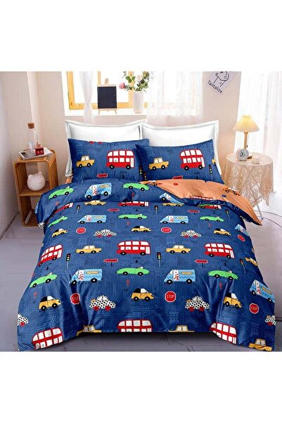 Noon East طقم لحاف من 4 قطع | مصنوع من ألياف دقيقة ناعمة | ألوان متعددة