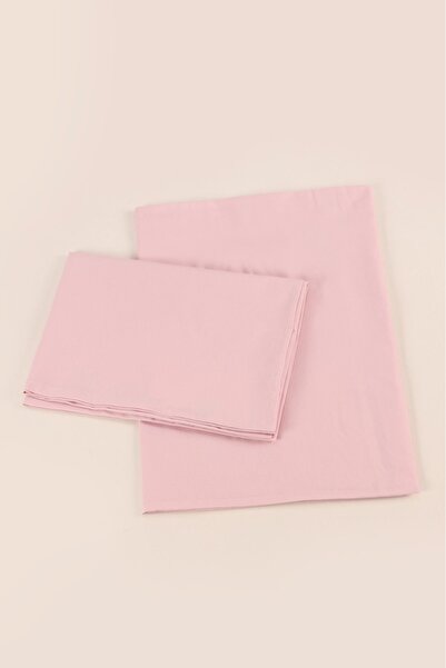 Bella Home غطاء وسادة مكون من قطعتين مغلف بالجيلاتين |   50×70 سم |   100% قطن سالمون