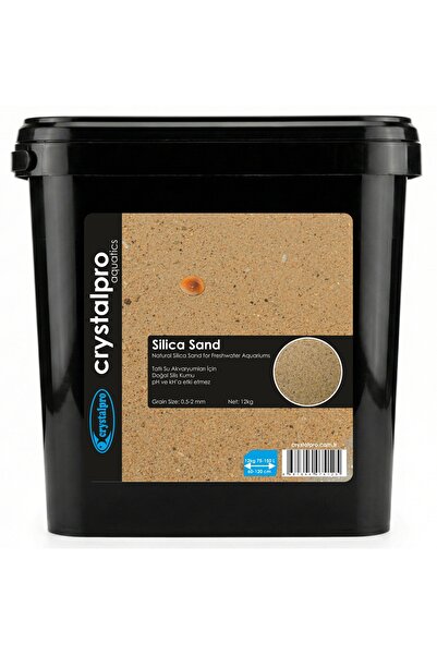 Crystalpro Silica Sand 12kg - İnce Silis Akvaryum Kumu