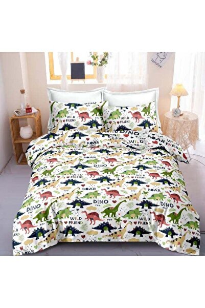 Noon East طقم لحاف من 4 قطع | مصنوع من ألياف دقيقة ناعمة | ألوان متعددة