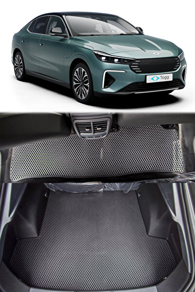 Bod Togg T10F 3D Hücreli Havuzlu Paspas ve Bagaj Havuzu Seti 2025-Sonrası Siyah