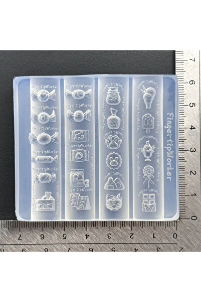 Choice قالب أظافر أكريليك ثلاثي الأبعاد على شكل قلب باروكي وزهرة وفراشة، مقاس...