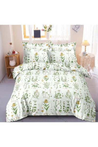 Noon East طقم لحاف من 6 قطع | مصنوع من ألياف دقيقة ناعمة | ألوان متعددة