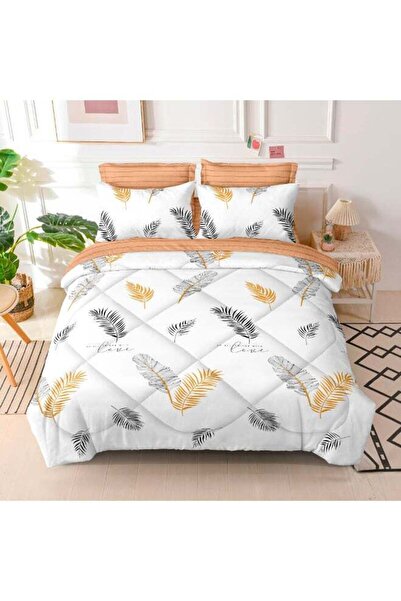 Noon East طقم لحاف من 6 قطع | مصنوع من ألياف دقيقة ناعمة | ألوان متعددة