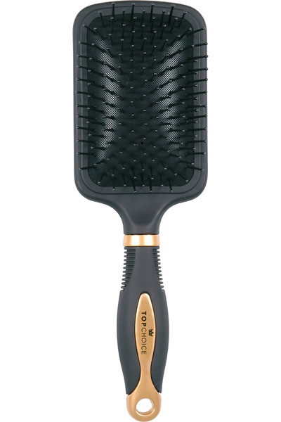 Top Choice Pneumatic Hair Brush – Paddle Shape with Ball-Tipped Nylon Bristles