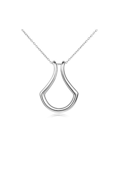 Choice YD1189-1 1PC Fashion Necklace Geometric Simple Ring Holder Ring Pendan...