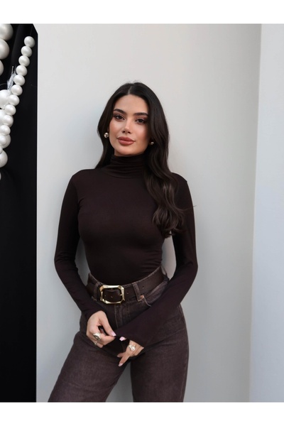 ESRAHELVACI Dik Yaka Transparan Bluz