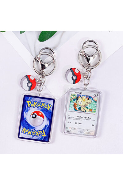 Miniso 6 cm 39 Anime Pokémon Cute Acrylic Car Keychain Accessories Pikachu Ch...