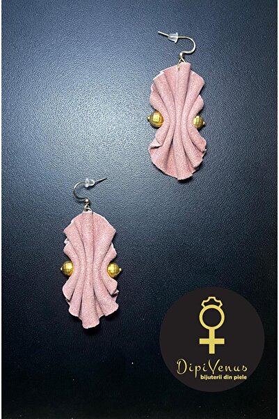 DipiVenus Cercei Regali Roz-Pudră