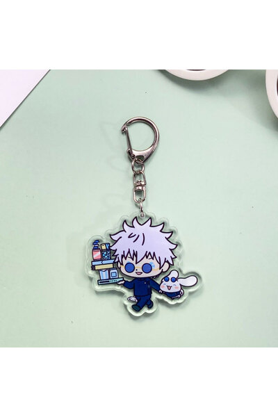 Miniso 5 cm 1 Anime Jujutsu Kaisen Acrylic Popular Keychain Accessories Class...
