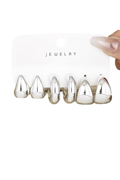 Choice J0701312-2 طقم مجوهرات نسائي مكون من 6 قطع، يتميز بتصميم بسيط وأنيق، ي...