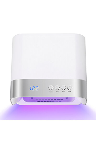 Choice مصباح تجفيف طلاء الأظافر بالأشعة فوق البنفسجية LED بقوة 168 واط من الو...
